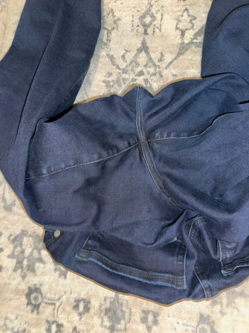 Good American Women's Good Legs Skinny Jeans Dark Blue 14-18 - Picture 7 of 7